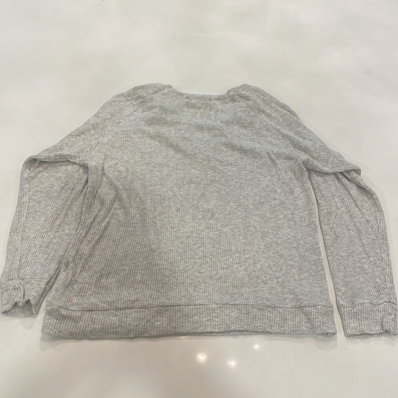 Light grey Velvet by Graham & Spencer light sweater, gently used, XS - Picture 5 of 5